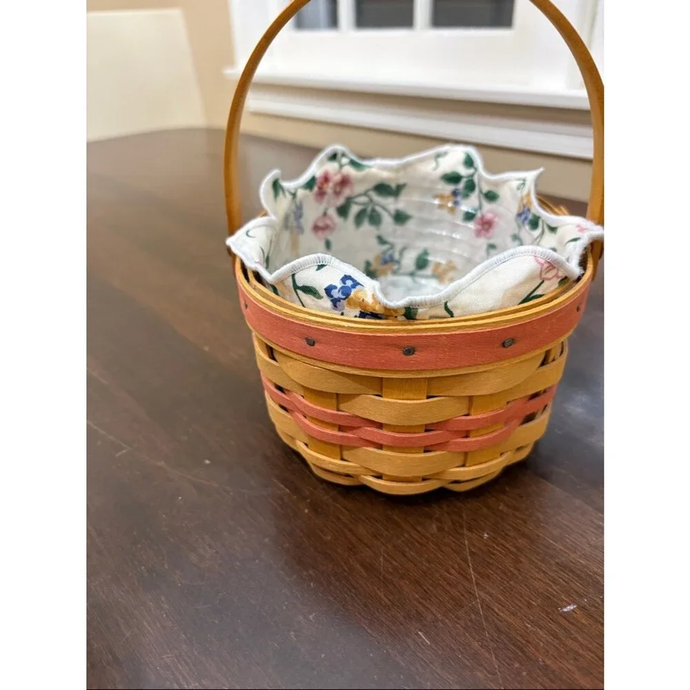 Longaberger 1999 Mother's Day Tea for Two Basket
